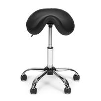 taburete su ratukais - Darbo kėdė ModernHome Medical Swivel, 40 x 32 x 49 - 63 cm, juoda - 3 nuotrauka