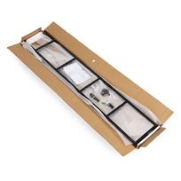 pastatomos lentynos - Pastatoma lentyna ModernHome Loft 5 CWJ3024144L, ruda (Brown) - 4 nuotrauka