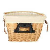 pintas krepsys - Proline Pintas krepšys dviračio priekiniam krepšeliui, baltas (White) - 6 nuotrauka