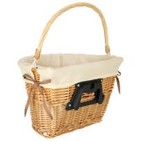 pintas krepsys - Proline Pintas krepšys dviračio priekiniam krepšeliui, baltas (White) - 7 nuotrauka