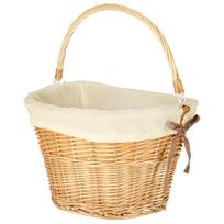 pintas krepsys - Proline Pintas krepšys dviračio priekiniam krepšeliui, baltas (White) - 8 nuotrauka