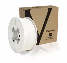 pla baltas filamentas - Verbatim PLA 1.75mm 1kg White - 2 nuotrauka