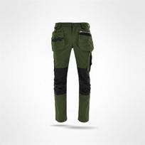m dydis - Darbo kelnės Sara Workwear Comfort, žalia sp., M dydis - 2 nuotrauka