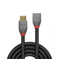 lindy anthra line - CABLE HDMI EXTENSION 2M/ANTHRA 36477 LINDY - 2 nuotrauka