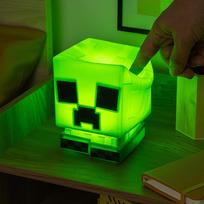 minecraft - Paladone Minecraft Creeper SquishyGlo Silicone Lempa Įkraunama - 4 nuotrauka