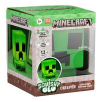 minecraft - Paladone Minecraft Creeper SquishyGlo Silicone Lempa Įkraunama - 7 nuotrauka
