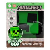 minecraft - Paladone Minecraft Creeper SquishyGlo Silicone Lempa Įkraunama - 8 nuotrauka