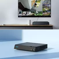 reolink - Reolink NVS8(NHD) Juoda (Black) - 5 nuotrauka