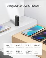 5000 mah power bank - Veger PlugOn W0556P 5000mAh, 20W, juodas (black) - 4 nuotrauka