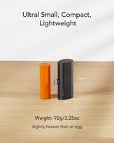 5000 mah power bank - Veger PlugOn W0556P 5000mAh, 20W, juodas (black) - 7 nuotrauka