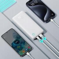 power bank baseus - Baseus Airpow Lite 10000 mAh 15W Balta (White) - 3 nuotrauka
