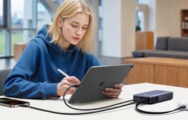 power bank - UGREEN PB536 20000 mAh 45W Pilkas (Grey) - 2 nuotrauka
