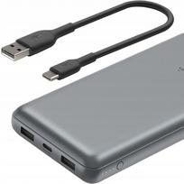 isorine baterija 20000mah - Belkin BoostCharge BPB012BTGY, 20000mAh, 15W, pilkas (grey) - 2 nuotrauka
