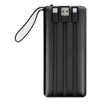 power bank 10000 mah - Veger C10, 10000mAh, juodas (black) - 5 nuotrauka
