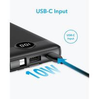 power bank 10000 mah - Veger C10, 10000mAh, juodas (black) - 9 nuotrauka