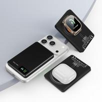 magsafe power bank slim - Blavec BJ-03 Slim, 10000mAh, 22.5W, juodas (black) - 5 nuotrauka