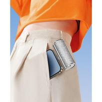 5000 mah power bank - Veger PlugOn W0573P, 5000mAh, 12W, Lightning, sidabrinis - 6 nuotrauka