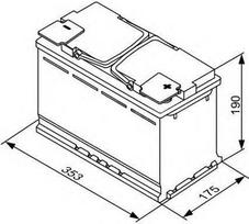 akumuliatorius 12v - BOSCH S5013 - 3 nuotrauka