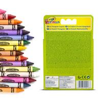 kreideles - Kreidelė Crayola Triangular Crayons 16pcs - 2 nuotrauka