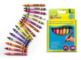 kreideles - Kreidelė Crayola Triangular Crayons 16pcs - 3 nuotrauka
