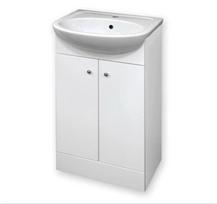 praustuvas 80 cm - Deftrans Nice 50, balta, 25.6 cm x 50 cm x 80 cm - 3 nuotrauka