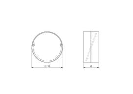 ortakis 125 - Tarpmovė Europlast AV125, 125 mm - 2 nuotrauka