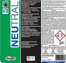 valymo skystis - Valymo priemonė šildymo sistemoms Facot NEUTRAL, 5 l - 2 nuotrauka