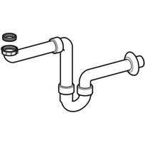 praustuvai - Geberit Sifonas taupantis vietą po praustuvu d=40mm. G=1 1/2 x 1 1/4". baltas - 3 nuotrauka