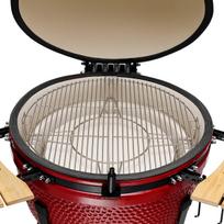 kamado grilis - KAMADO BONO GRANDE LIMITED Raudona (Red) 64 cm - 2 nuotrauka