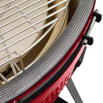kamado grilis - KAMADO BONO GRANDE LIMITED Raudona (Red) 64 cm - 12 nuotrauka