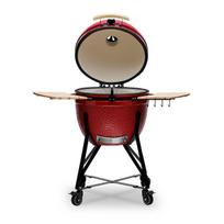 kamado grilis - KAMADO BONO GRANDE LIMITED Raudona (Red) 64 cm - 13 nuotrauka