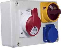 ip44 skydelis - Instaliacinė paskirstymo dėžutė Pawbol OL.10001, 92 x 92 x 45 mm - 2 nuotrauka
