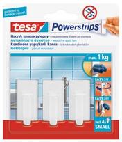 tesa powerstrips - Kabliukai TESA Classic, maži, baltos sp., pakuotė 3 vnt. - 15 nuotrauka