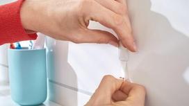 tesa powerstrips - Kabliukai TESA SMALL OVALE, baltos sp., 3 vnt. - 3 nuotrauka