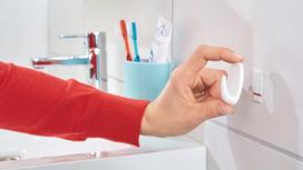 tesa powerstrips - Kabliukai TESA SMALL OVALE, baltos sp., 3 vnt. - 8 nuotrauka