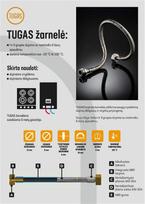 lanksti zarna - Tucai V1/2-V1/2 Flexible Gas Hose 1.5m - 2 nuotrauka