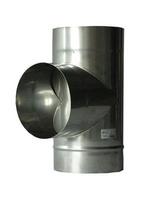 kaminas 180 mm - Kamino trišakis WADEX 107, D180 mm 90° - 2 nuotrauka