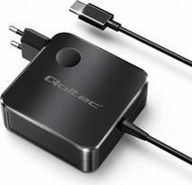 Qoltec GaN 65W USB-C PD PPS įkroviklis 5-21V 3-3.25A