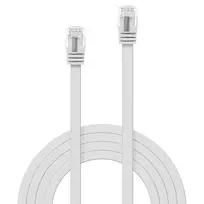 tinklo kabeliai utp cat 6 - LINDY CAT6 U/UTP 3M/WHITE 47503  - 2 nuotrauka