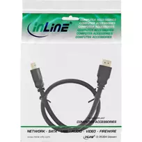hdmi laidas 20m - Kabelis InLine HDMI - HDMI 20m juoda (17620P) - 2 nuotrauka