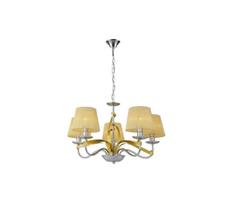 pakabinami sviestuvai senukai - Candellux Diva 3X40W E14 Hanging Ceiling Lamp Chrome Gold - 2 nuotrauka
