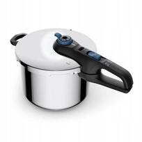 nerudijantis plienas - Tefal Greitpuodis SECURE TRENDY 6L P2580701, nerūdijantis (Stainless Steel) - 3 nuotrauka