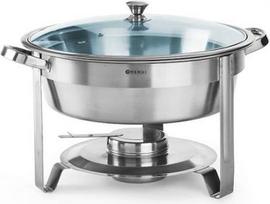 marmitas - Hendi 470619 maisto šildytuvas  apvalus plieninis 3,5 l - 2 nuotrauka