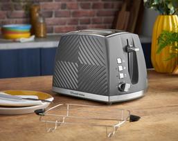 toasteris - Russell Hobbs Groove 26392-56 Pilka (Gray) - 3 nuotrauka