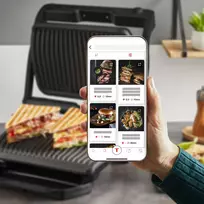 elektrinis grilius - Tefal GC717810 OptiGrill+ Juodas (Black) - 2 nuotrauka