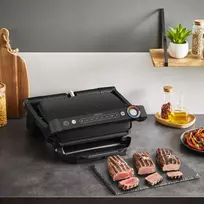 elektrinis grilius - Tefal GC717810 OptiGrill+ Juodas (Black) - 6 nuotrauka