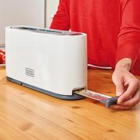 toasteris - Black & Decker BXTO1001E (Baltas) - 3 nuotrauka
