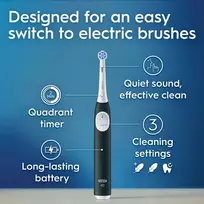 elektrinis dantu sepetelis - Oral-B iO Series 2 Žalias (Forest Green) - 3 nuotrauka