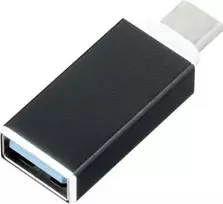 OEM OTG USB-A 3.0 į USB-C adapteris, juodas (Black)