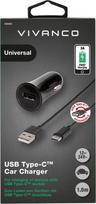 c rj45 - Automobilinis įkroviklis Vivanco, USB/USB-C - 2 nuotrauka